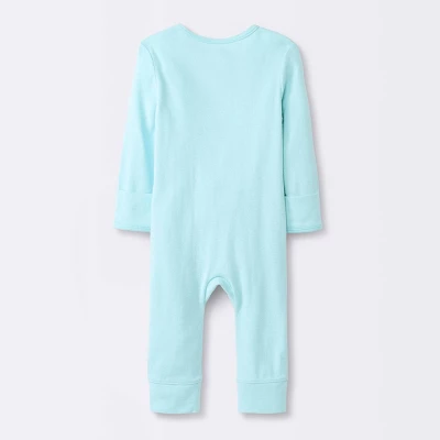 Baby Boys' 2pk Safari Animals Zip Romper - Cloud Island™